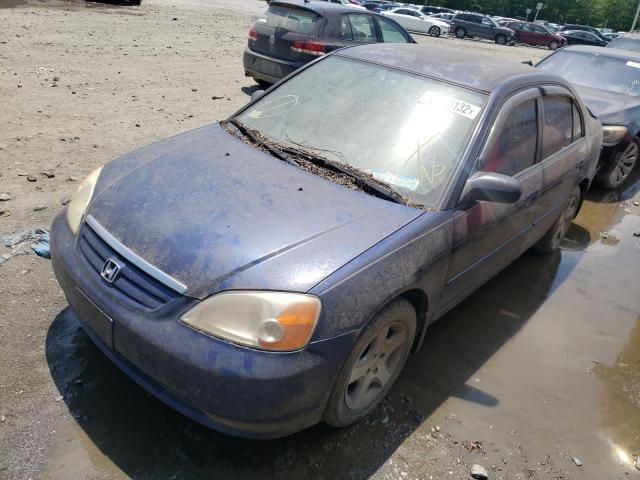 Photo 2 from auction – 2003 HONDA CIVIC LX with VIN 2HGES16523H617569