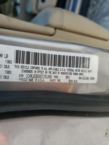 Photo 10 from auction – 2014 JEEP GRAND CHER with VIN 1C4RJEBG2EC151245