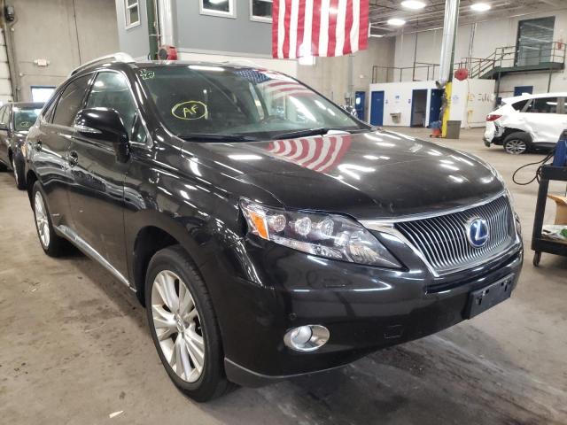 LEXUS RX 450 2011 with VIN JTJBC1BA7B2040916 - Photo from auction