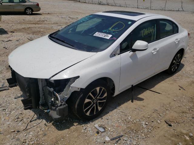 Photo 2 from auction – 2013 HONDA CIVIC EX with VIN 19XFB2F85DE249226