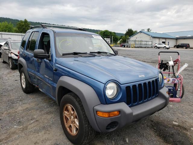 JEEP LIBERTY SP 2003 with VIN 1J4GL48K63W725617 - Photo from auction