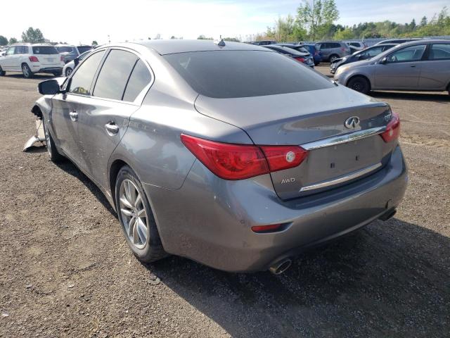 Photo 3 from auction – 2014 INFINITI Q50 BASE with VIN JN1BV7AR3EM685467