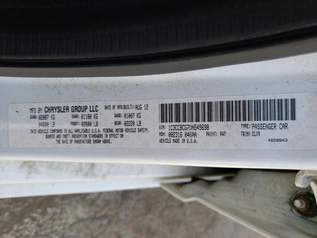 Photo 10 from auction – 2013 CHRYSLER 200 LIMITE with VIN 1C3CCBCG7DN549698
