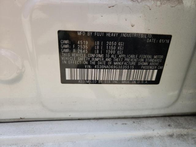 Photo 10 from auction – 2016 SUBARU LEGACY 2.5 with VIN 4S3BNAD69G3035515