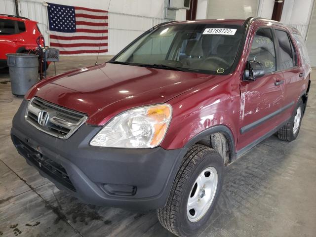 Photo 2 from auction – 2002 HONDA CR-V LX with VIN JHLRD78482C089123