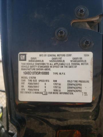 Photo 10 from auction – 2005 GMC YUKON with VIN 1GKEC13TX5R160080