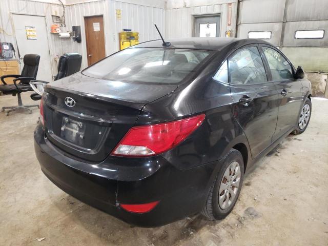 Photo 4 from auction – 2016 HYUNDAI ACCENT SE with VIN KMHCT4AE5GU962282
