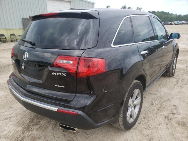 Photo 4 from auction – 2011 ACURA MDX TECHNO with VIN 2HNYD2H64BH518049