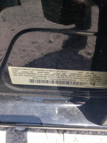 Photo 10 from auction – 2008 VOLKSWAGEN JETTA SE with VIN 3VWRM71K98M198569