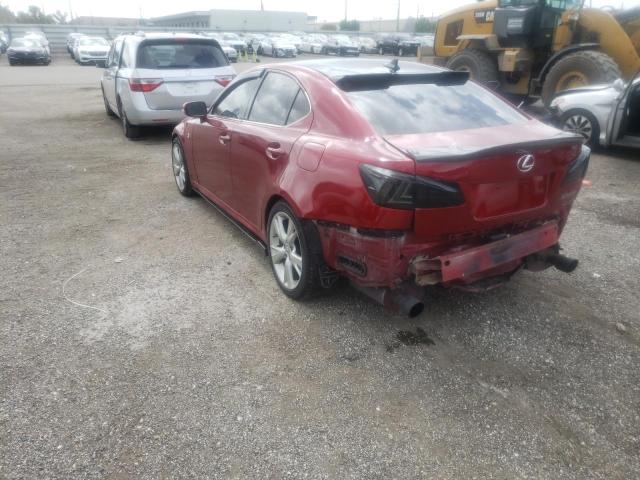 Photo 3 from auction – 2009 LEXUS IS 250 with VIN JTHBK262X95092563