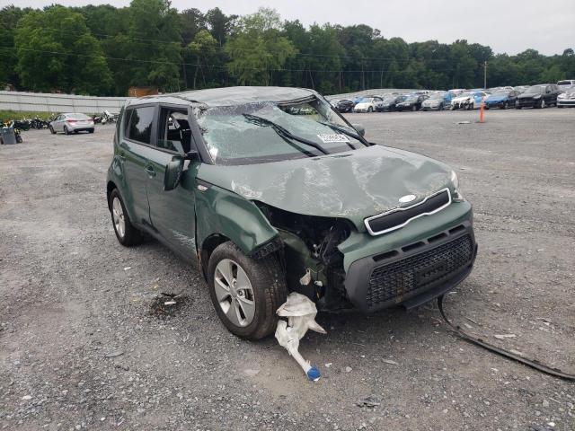KIA SOUL 2014 with VIN KNDJN2A21E7026588 - Photo from auction
