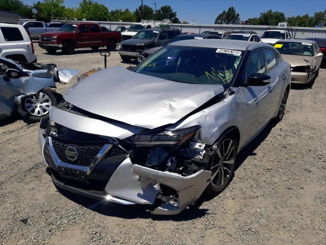 Photo 2 from auction – 2022 NISSAN MAXIMA SV with VIN 1N4AA6CV4NC504767