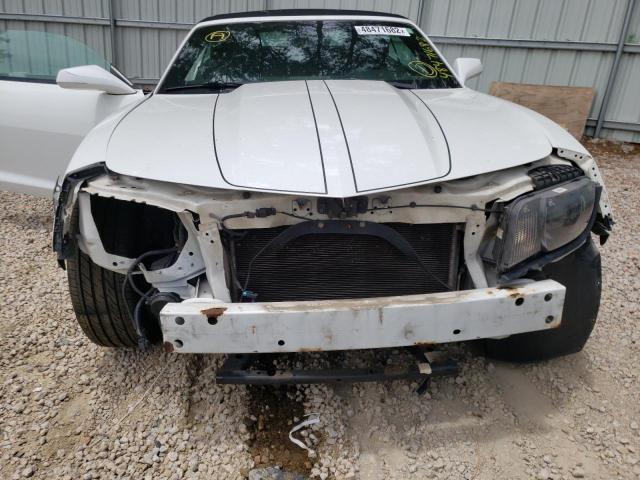 Photo 9 from auction – 2012 CHEVROLET CAMARO LT with VIN 2G1FB3D30C9207971