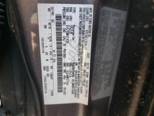 Photo 10 from auction – 2013 FORD FOCUS SE with VIN 1FADP3F21DL252664