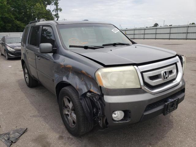 HONDA PILOT EXL 2009 with VIN 5FNYF38519B027953 - Photo from auction
