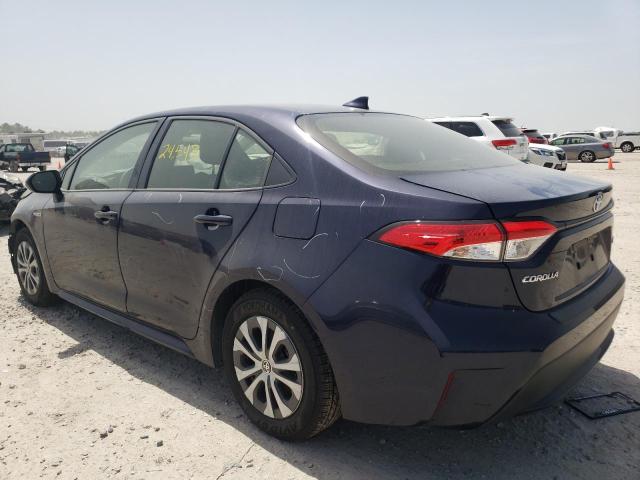 Photo 3 from auction – 2021 TOYOTA COROLLA LE with VIN JTDEAMDE3MJ022395