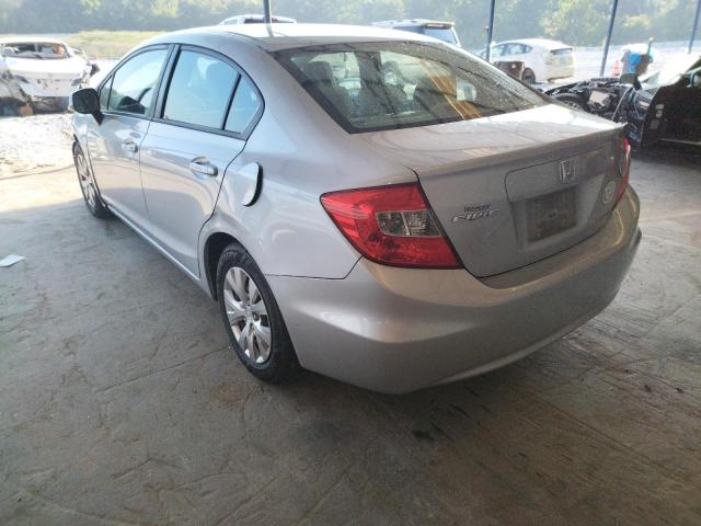 Photo 3 from auction – 2012 HONDA CIVIC LX with VIN 19XFB2F55CE073475