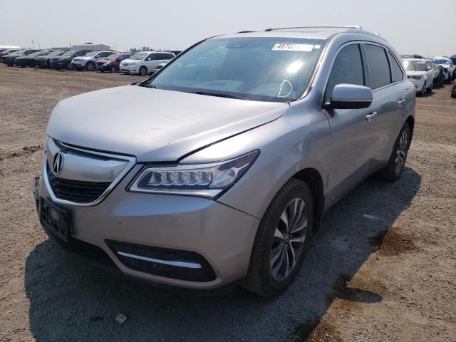 Photo 2 from auction – 2016 ACURA MDX TECHNO with VIN 5FRYD4H49GB021106