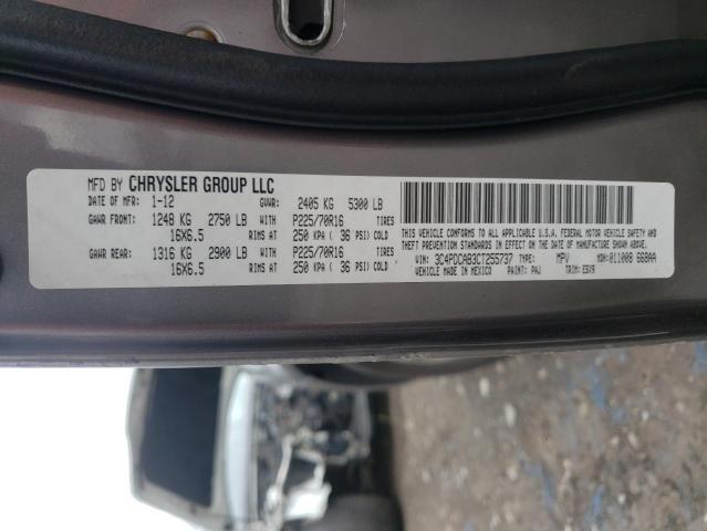 Photo 10 from auction – 2012 DODGE JOURNEY SE with VIN 3C4PDCAB3CT255737
