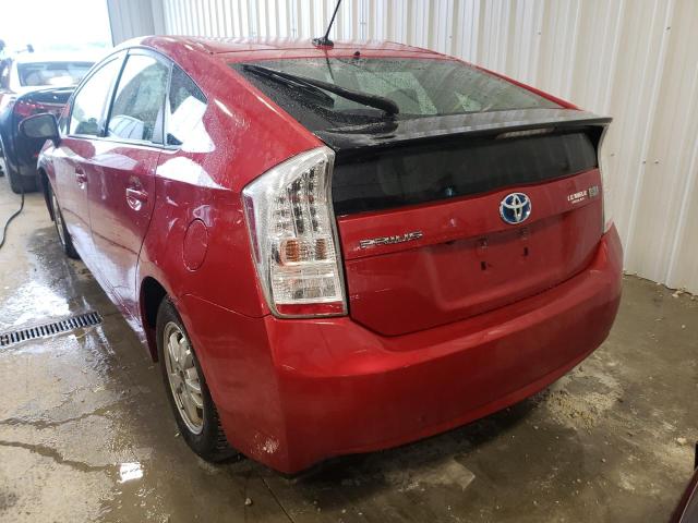 Photo 3 from auction – 2010 TOYOTA PRIUS with VIN JTDKN3DU2A1310025