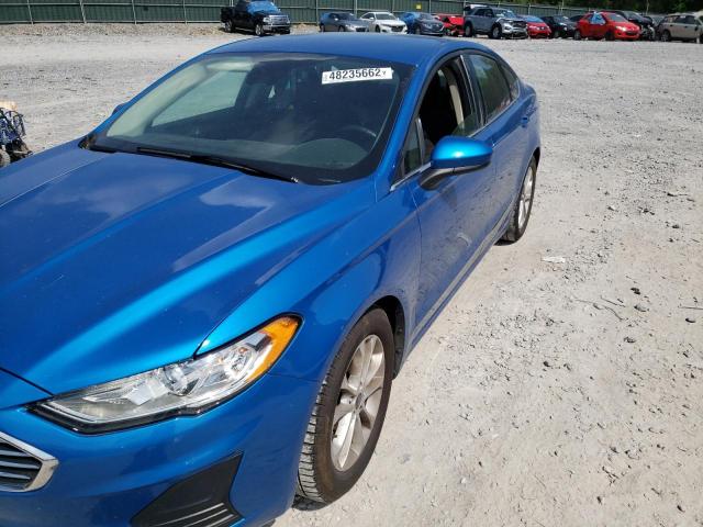 Photo 9 from auction – 2019 FORD FUSION SE with VIN 3FA6P0HD8KR287108