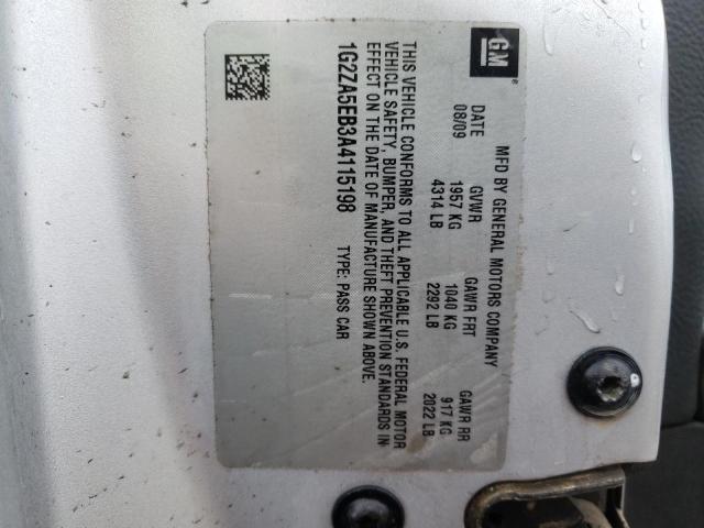 Photo 10 from auction – 2010 PONTIAC G6 with VIN 1G2ZA5EB3A4115198