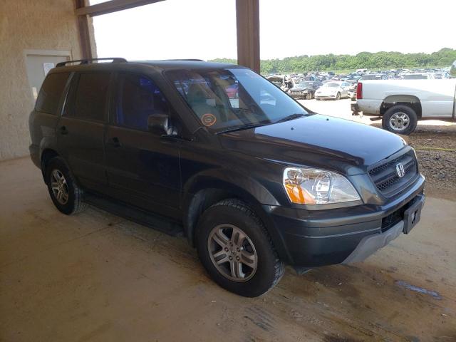 HONDA PILOT EX 2004 with VIN 2HKYF18474H533521 - Photo from auction