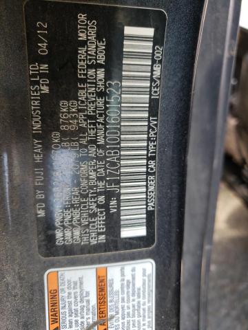 Photo 10 from auction – 2013 SUBARU BRZ 2.0 PR with VIN JF1ZCAB10D1601523