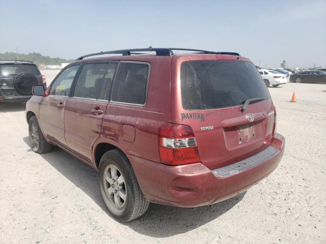 Photo 3 from auction – 2004 TOYOTA HIGHLANDER with VIN JTEGD21A640103477