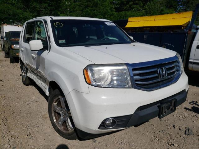 HONDA PILOT EX 2014 with VIN 5FNYF4H47EB057031 - Photo from auction