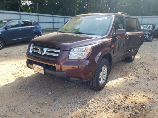 Photo 2 from auction – 2008 HONDA PILOT VP with VIN 5FNYF282X8B029327