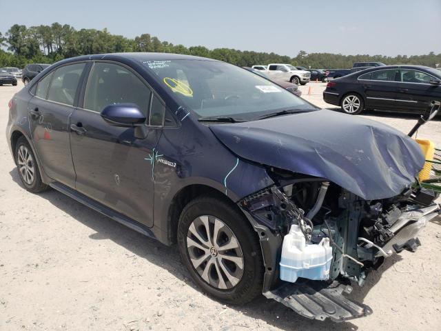 TOYOTA COROLLA LE 2021 with VIN JTDEAMDE3MJ022395 - Photo from auction