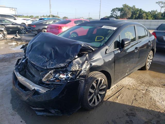 Photo 2 from auction – 2015 HONDA CIVIC EXL with VIN 19XFB2F98FE030790
