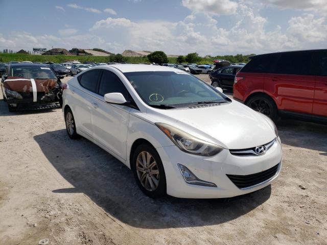 HYUNDAI ELANTRA SE 2014 with VIN 5NPDH4AE4EH486334 - Photo from auction
