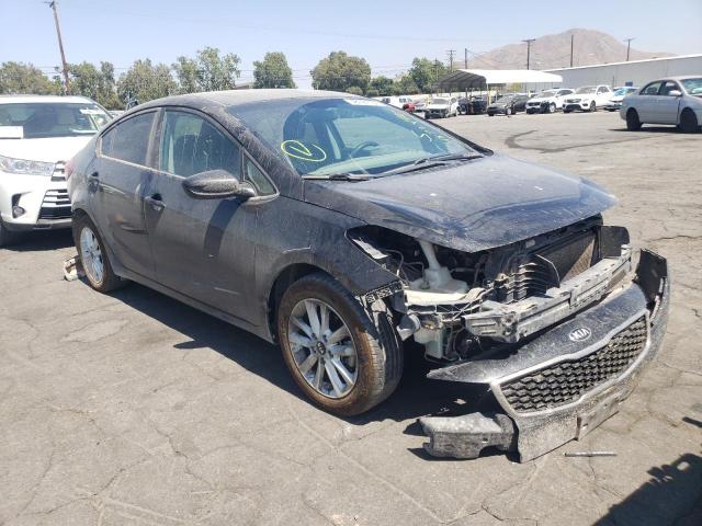 KIA FORTE LX 2017 with VIN 3KPFL4A74HE062685 - Photo from auction