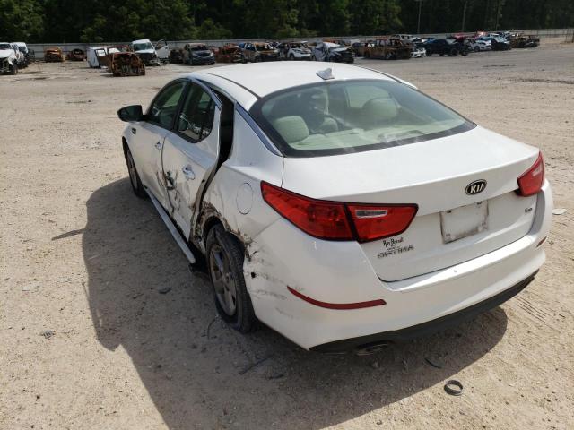 Photo 3 from auction – 2014 KIA OPTIMA LX with VIN 5XXGM4A74EG334740