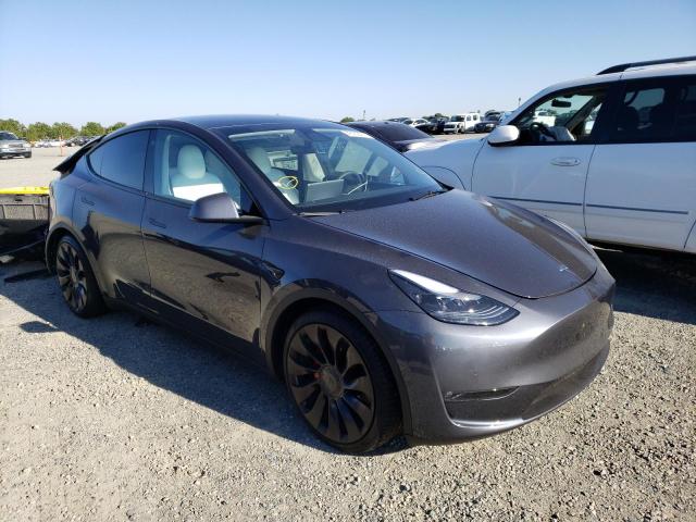TESLA MODEL Y 2022 with VIN 7SAYGDEF5NF391421 - Photo from auction