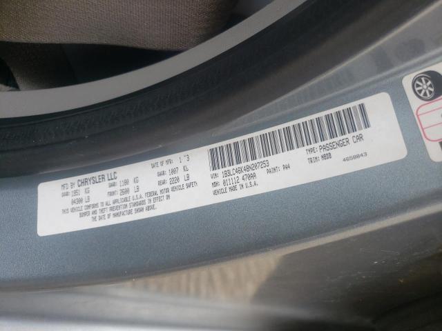 Photo 10 from auction – 2008 DODGE AVENGER SE with VIN 1B3LC46K48N207253