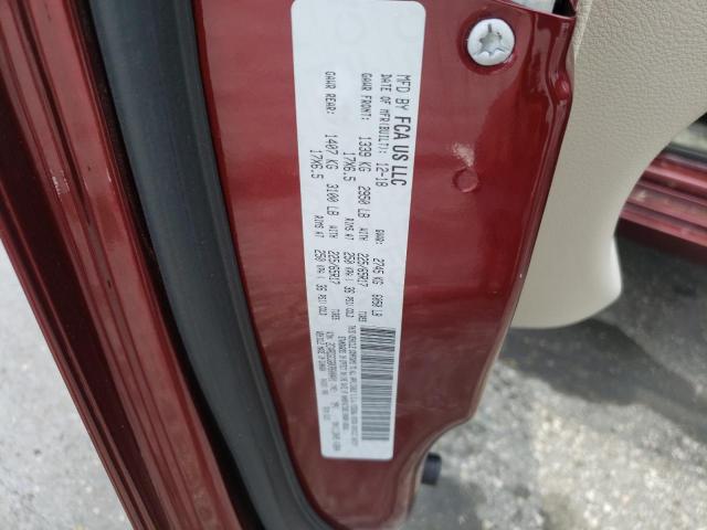 Photo 10 from auction – 2019 DODGE GRAND CARA with VIN 2C4RDGCG6KR600401
