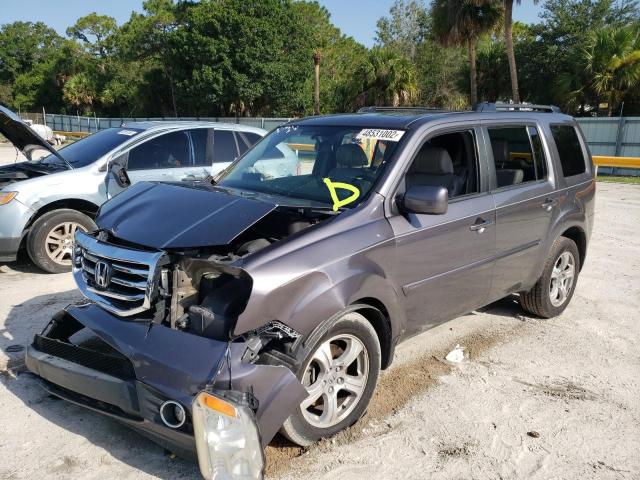 Photo 2 from auction – 2014 HONDA PILOT EXL with VIN 5FNYF3H54EB008775