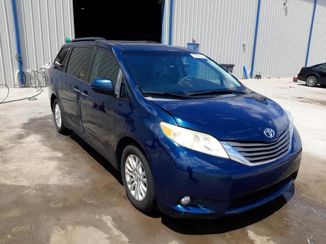 TOYOTA SIENNA XLE 2011 with VIN 5TDYK3DC9BS072883 - Photo from auction