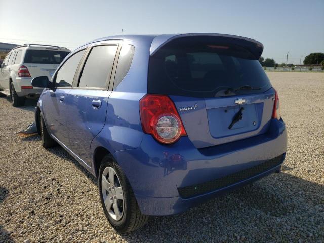 Photo 3 from auction – 2009 CHEVROLET AVEO LS with VIN KL1TD66E99B321034