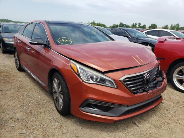 HYUNDAI SONATA SPO 2015 with VIN 5NPE34AB6FH223014 - Photo from auction