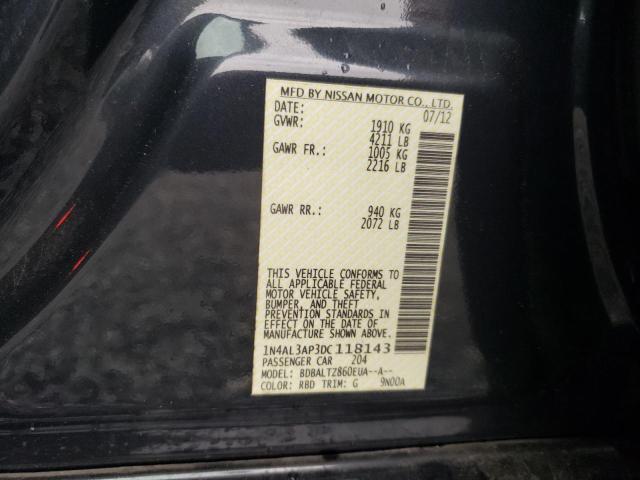 Photo 10 from auction – 2013 NISSAN ALTIMA 2.5 with VIN 1N4AL3AP3DC118143
