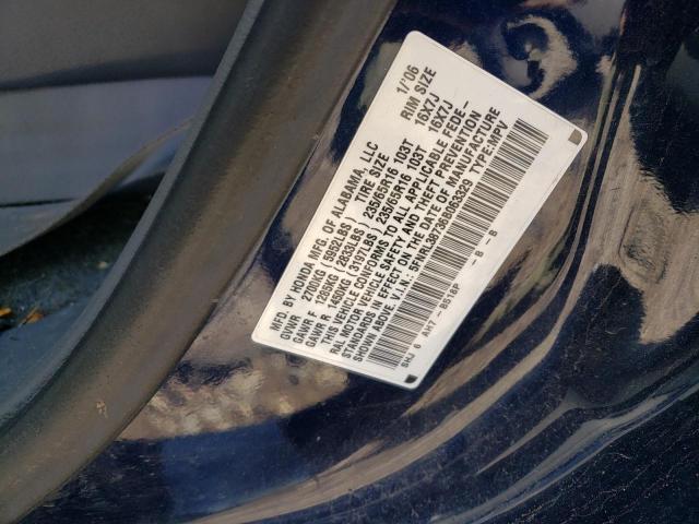 Photo 10 from auction – 2006 HONDA ODYSSEY EX with VIN 5FNRL38736B063329