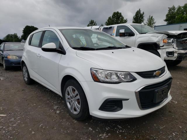 CHEVROLET SONIC 2017 with VIN 1G1JG6SH8H4153485 - Photo from auction