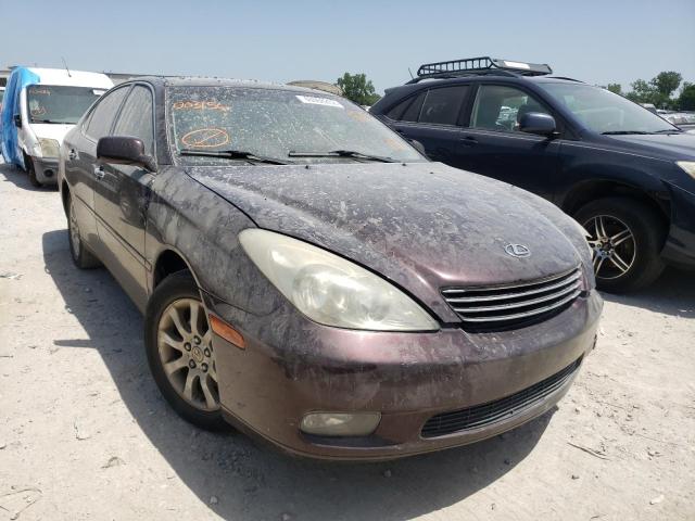 LEXUS ES 330 2004 with VIN JTHBA30G645003156 - Photo from auction
