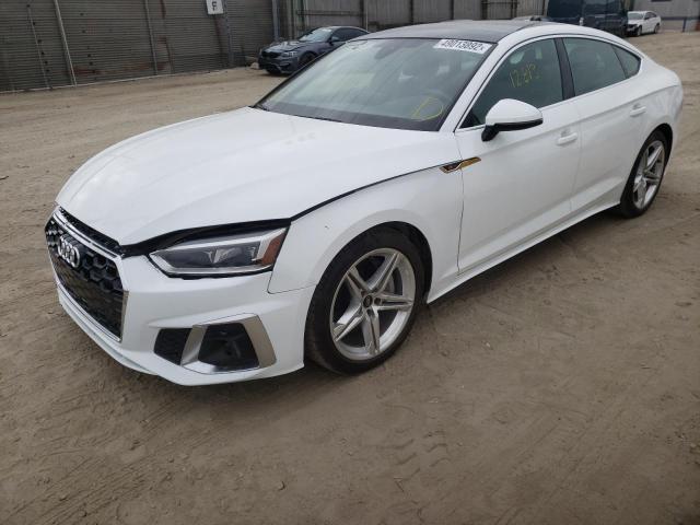 Photo 2 from auction – 2021 AUDI A5 PREMIUM with VIN WAUDACF54MA059987