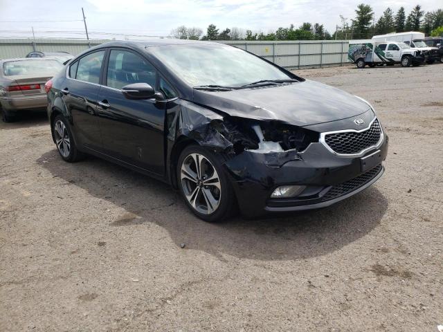 KIA FORTE EX 2015 with VIN KNAFZ4A83F5357645 - Photo from auction