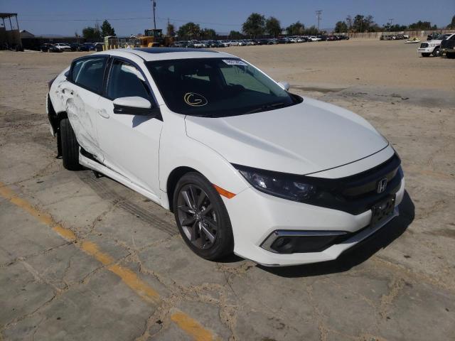 HONDA CIVIC EX 2021 with VIN 19XFC1F39ME201627 - Photo from auction